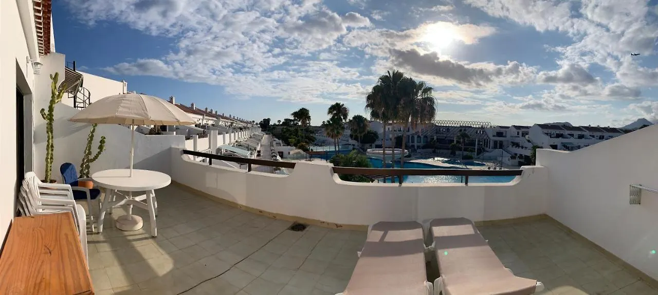 Bright Apartment With Pool In Tenerife South 德尔锡伦西奥海岸 0*,